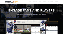Desktop Screenshot of baseballshift.com
